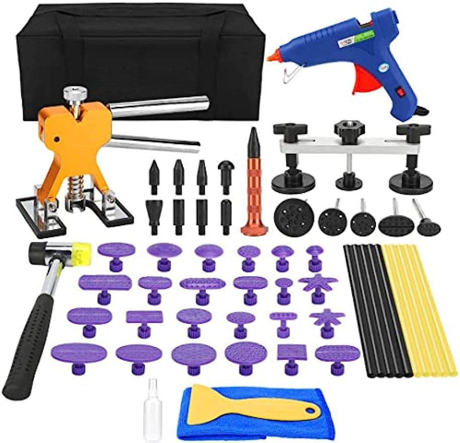 Auto Body Repair Tool Kit- Glue Shovel for Auto Dent Removal/Door Dings/Hail Damage