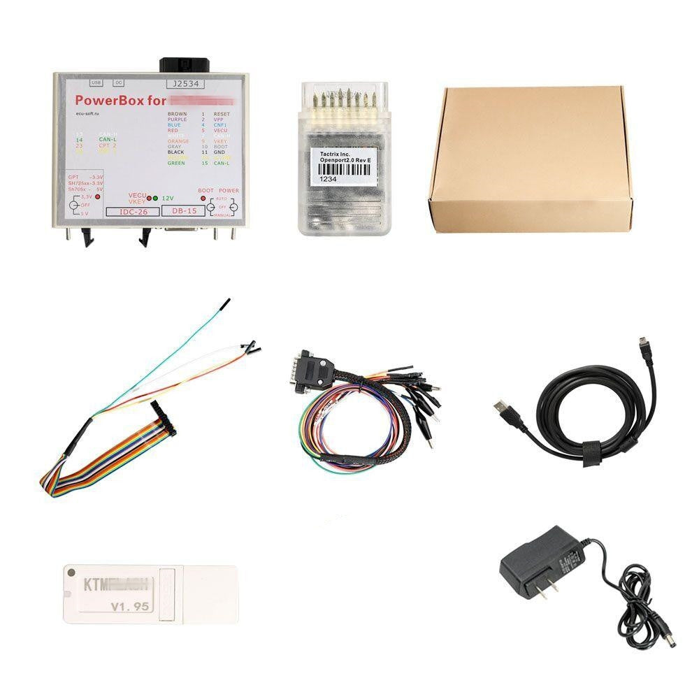 KTM F*ash ECU Programmer & Transmission Power Upgrade Tool Via OBD Support 271 MSV80 MSV90