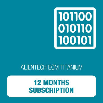 Alientech ECM Titanium - رسوم اشتراك لمدة 12 شهرًا - رسوم سنوية