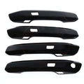 For Audi Q5 2017-2024 A4L-Door handle-Glossy black AK Exterior Side Door Handle Cover Trim 4PCS