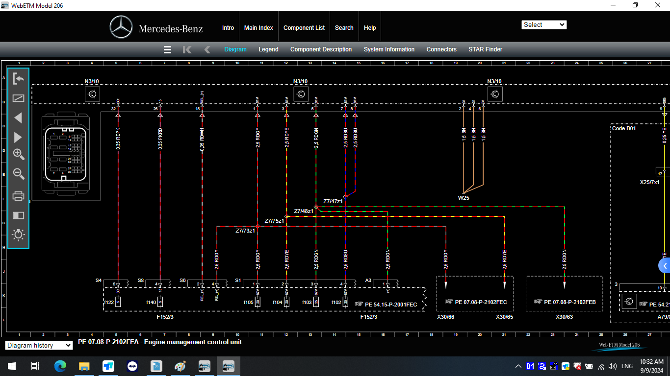 V2024.09 Benz Xentry Diagnostic & Programming Software For Mercedes installed in SSD/HDD