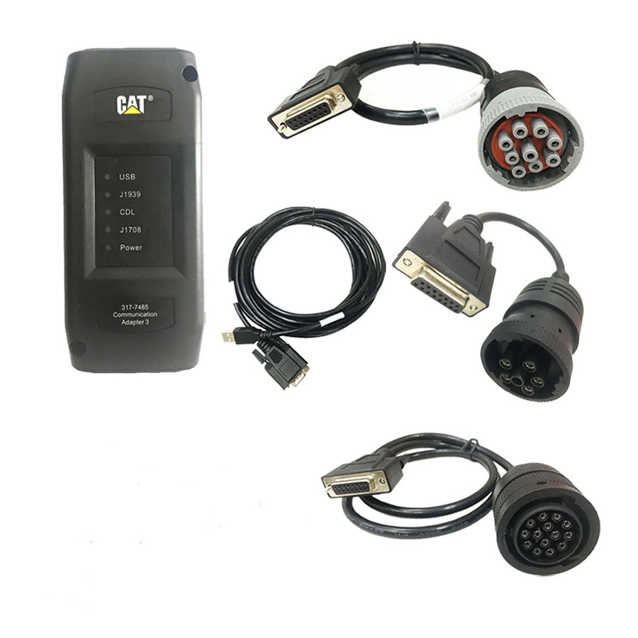 CAT ET III Caterpillar ET Diagnostic Adapter 3 Truck Diagnostic Tool With V2015A Software - VXDAS Official Store