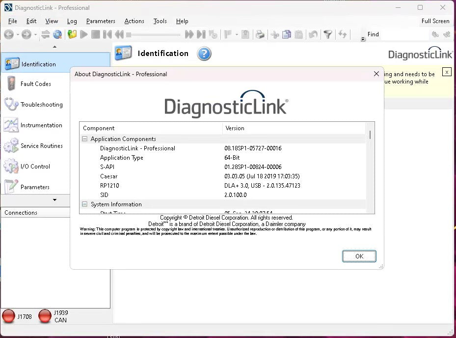 Detroit Diesel Diagnostic Link DDDL 8.20 SP1 level 10 with TS 2024.09 Remote Installation