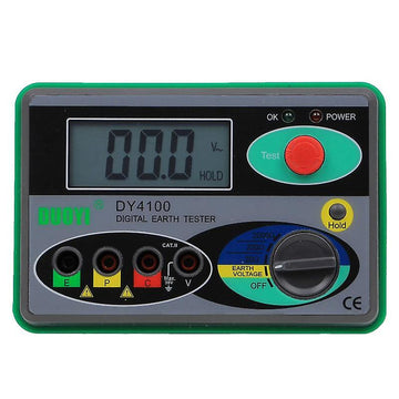 DY4100 Digital Earth Ground Resistance Tester Meter