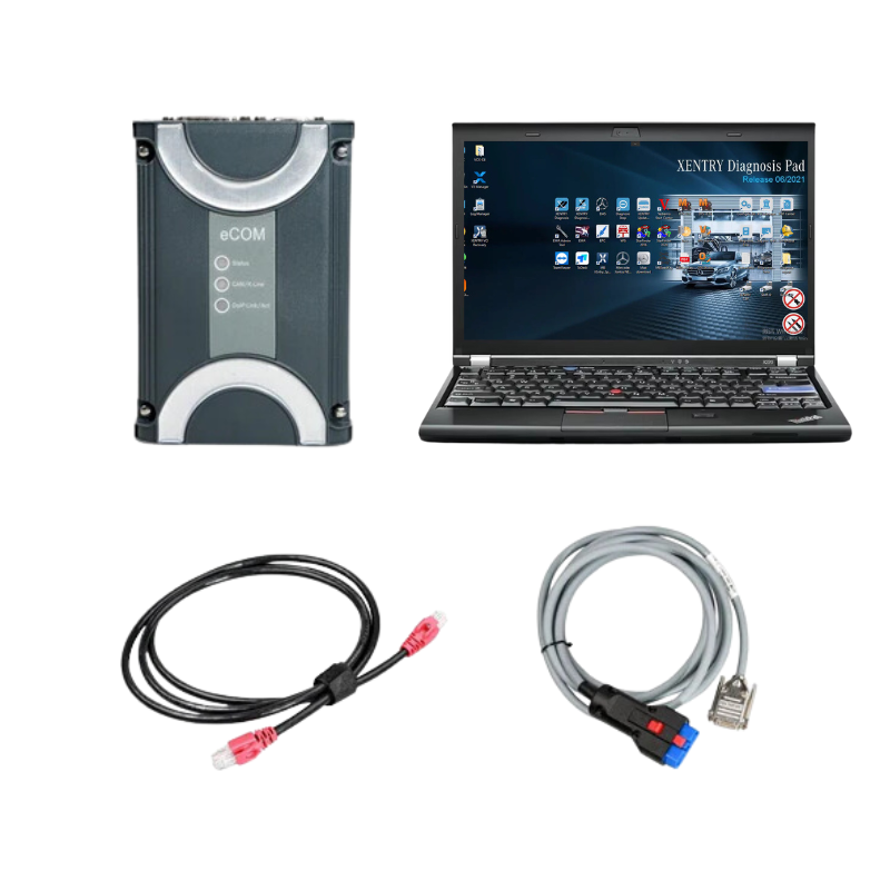 ECOM Doip Diagnosis and Programming Kit with 256G SSD Software for Latest Mercedes Benz Till 2023