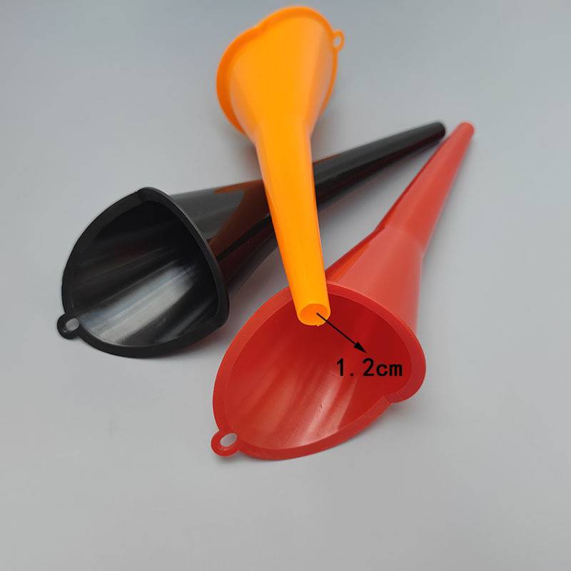 Engine Oil Filling Funnel Set Car Motorcycle Gasoline Oil Fill Long Stem Adjustable Funnel Holding Clamp