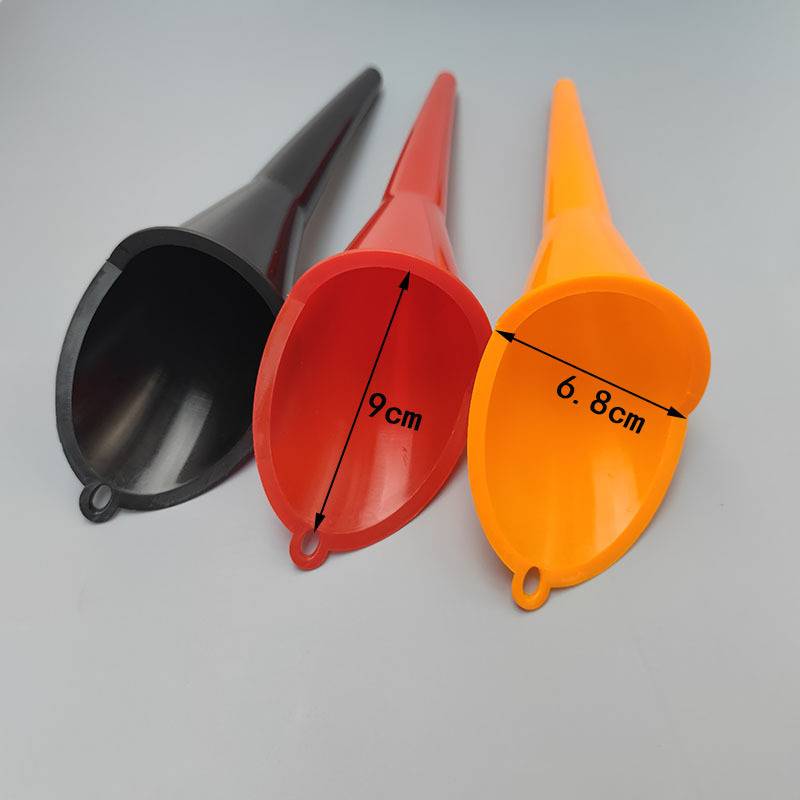 Engine Oil Filling Funnel Set Car Motorcycle Gasoline Oil Fill Long Stem Adjustable Funnel Holding Clamp