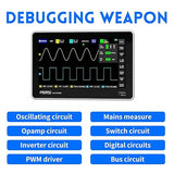 FNIRSI-1013D Digital Tablet Oscilloscope 2 Channels 100Mhz Bandwidth 1GSa/s