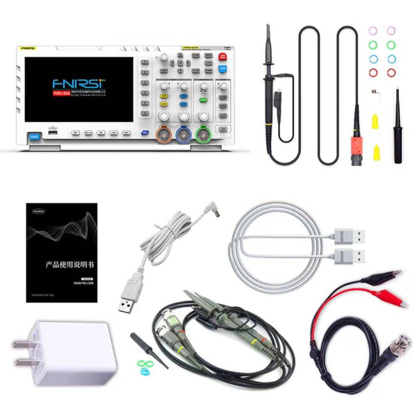 FNIRSI 1014D Oscilloscope 2 in 1 Digital Oscilloscope DDS Signal Generator