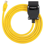 GODIAG GT109 DOIP-ENET Diagnostic Programming Cable with Voltage Display Replace BMW ENET Cable