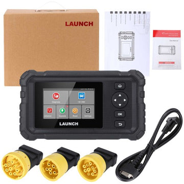 LAUNCH CRP129 HD Heavy Duty Diagnostic Tool Full System Diesel Scan  Support 7 Service Functions DPF Regeneration