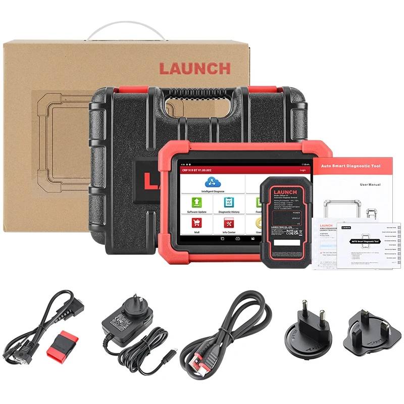 Launch X431 CRP919X BT Auto Diagnostic Tools Full System Diagnosis Support CANFD DOIP