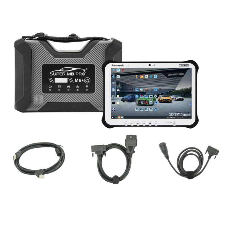 SUPER MB PRO M6+ Pro Star Diagnosis Tool Full Configuration for Benz Cars and Trucks