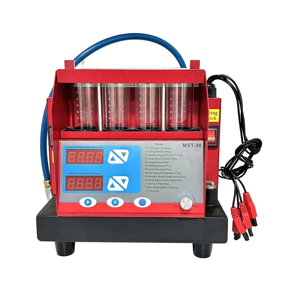 MST-30/ MST-180 4 Cylinder automotive fuel Injector tester wash machine