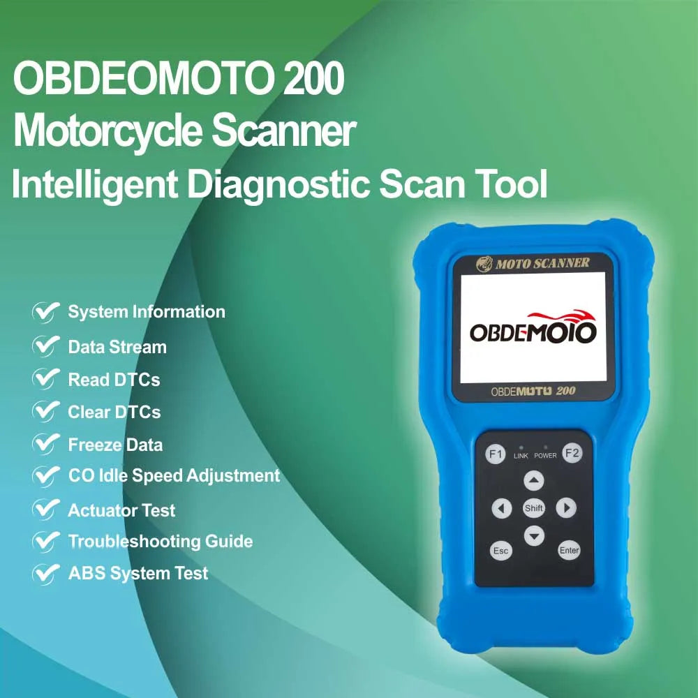 Motorcycle OBD Euro 5 Engine Diagnostic Tool