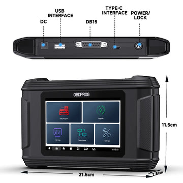 OBDPROG M500 Mileage Correction Tool With OBD Scanner Functions