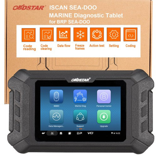 OBDSTAR ISCAN BRP SEA-DOO Mercury Outboard Diagnostic Tool Supports All BRP Models up to 2018