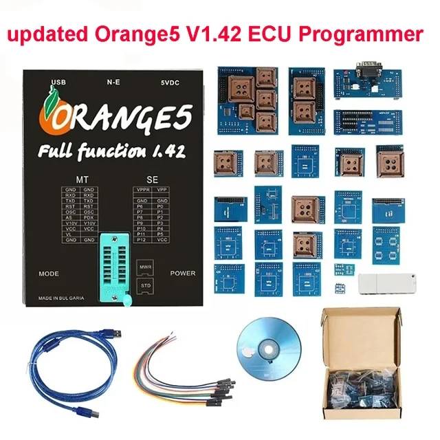 OEM Orange5 V1.42 Super Pro Programmer With Full Adapter Enhanced Functions with USB Dongle