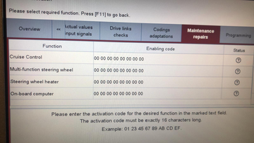 Piwis2/3/4  Enabling Code Calculate Service For P*orsc-e Activation Original Function Code Generation