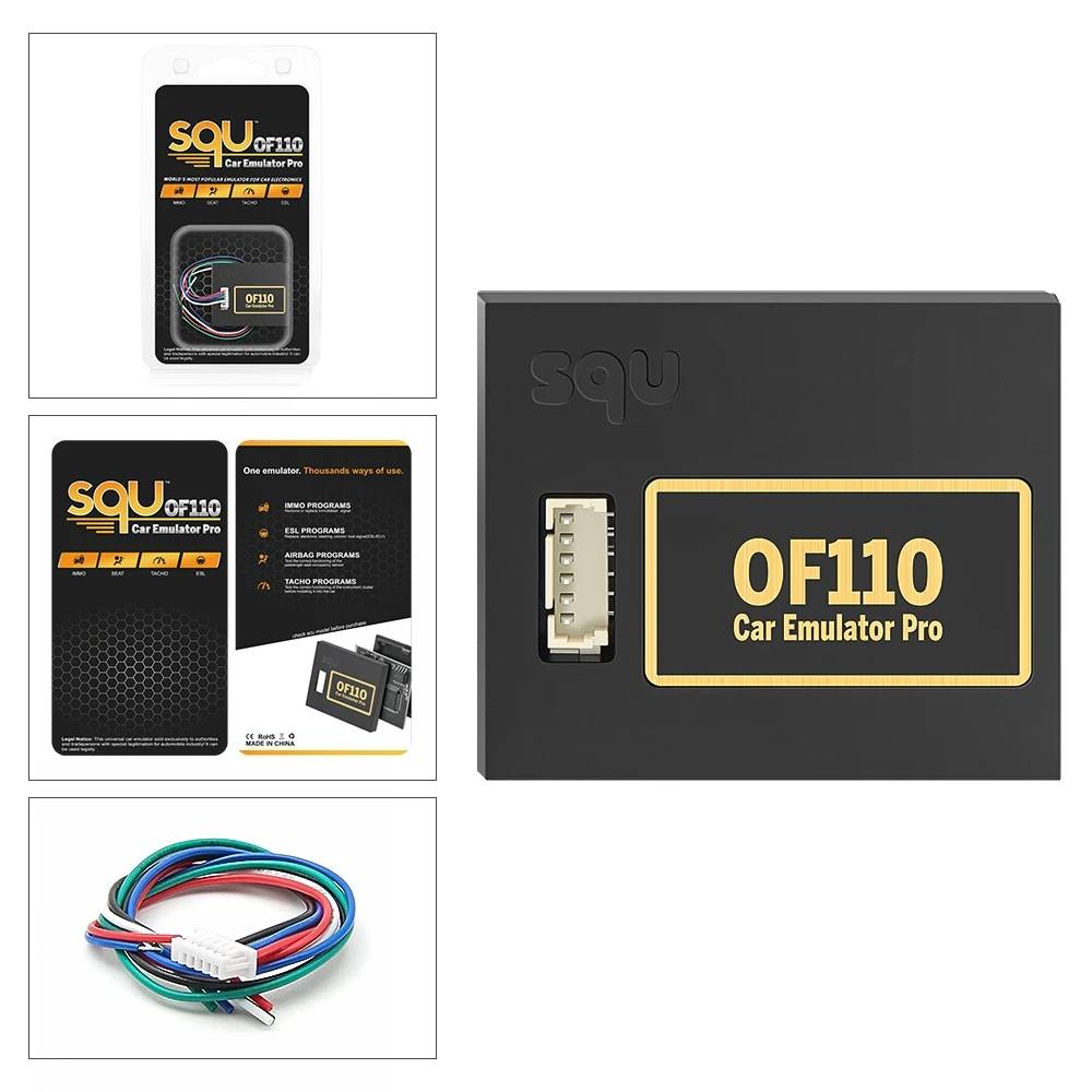 Universal Car Emulator Pro SQU OF110 Supports IMMO ECU Repair Emulator