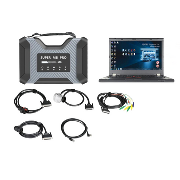 SUPER MB PRO M6 Star Diagnosis Tool Full Version with laptop for B-enz cars and trucks