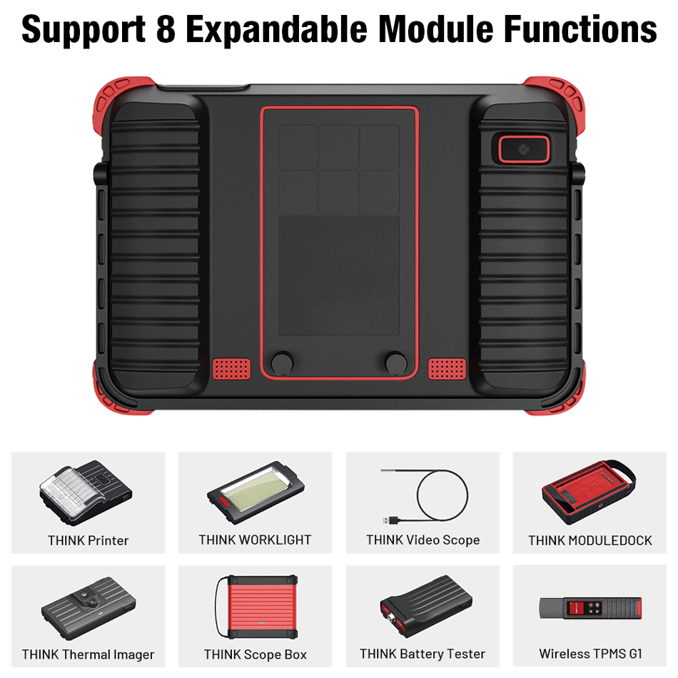 THINKCAR OBD2 Scanner Diagnostic Tool, Scanner for Car with All System and  28+ Maintenance Services, Support Bidirectional Control and ECU Coding