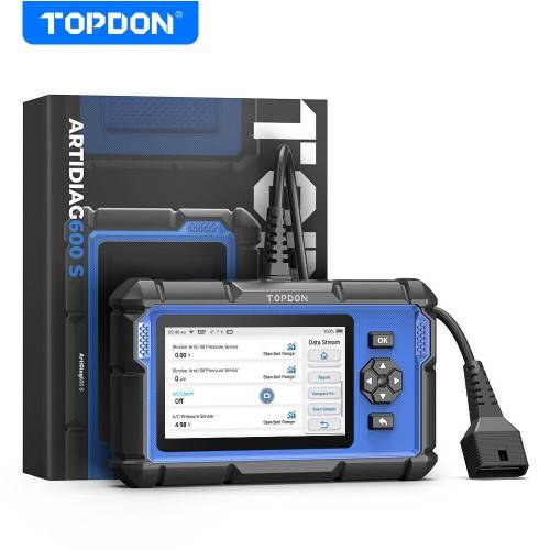 TOPDON Artidiag 600S AD600S Supports FCA SGW gateway 8 Reset Services