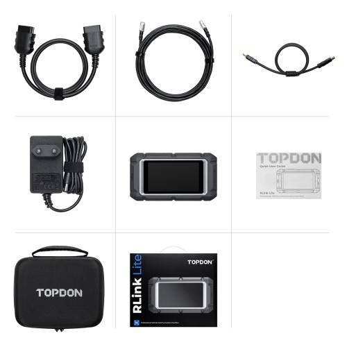 TOPDON RLink Lite Diagnostic Tool Support OE-level Online Programming Supports CAN FD, DoIP