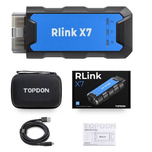 TOPDON Rlink X7 J2534 Programming and Diagnostic Tool for GM 2000-2024 Compatible with GDS2 v2024.05 Tech2win