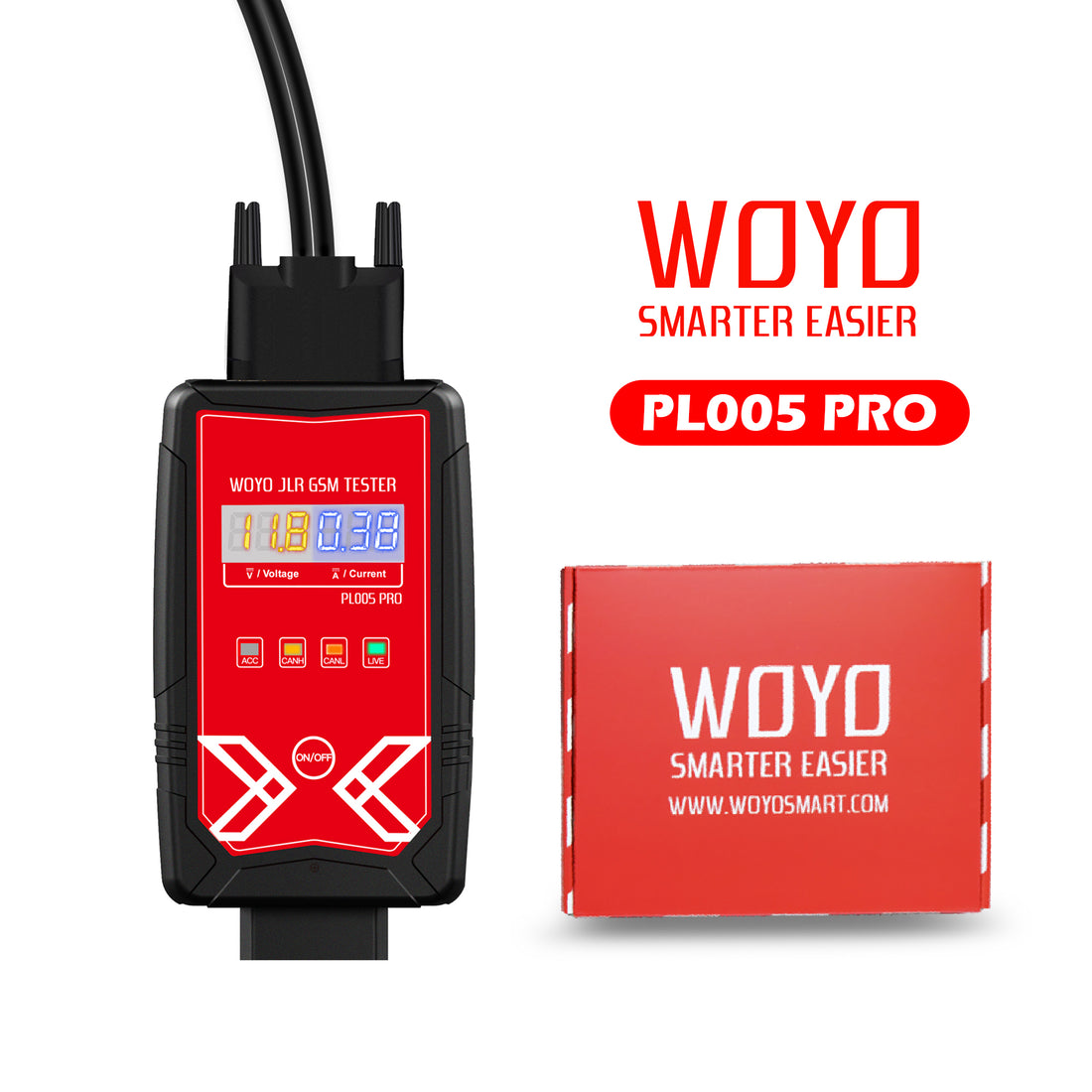 Transmission Gear Shift Module Tester WOYO PL005 PRO for Land Rover & Jaguar