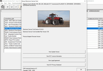 V9.9 version EST software for CNH DPA5