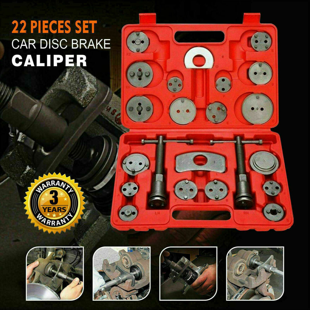 Vehicles Brake Rear Caliper Wind Back Tool Kit 22 Pcs