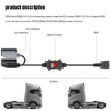 V-olvo EMS2.2-2.3-2.4 Connecting Cable Supports V-olvo Before Year 2021