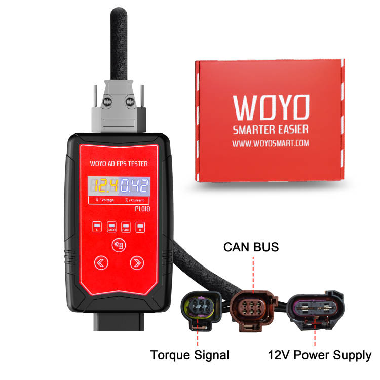 WOYO PL018 AU.DI EPS Tester Automotive Diagnostic tool Wheel Steering Motor Tester