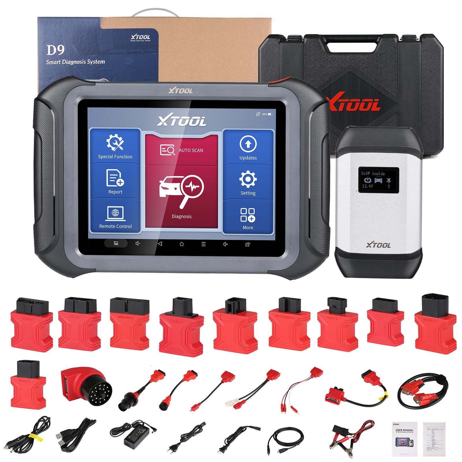 XTOOL D9 /D9 pro / D9 DT / D9 HD Automotive Scan Tool