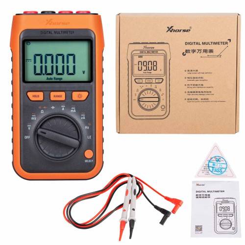 Xhorse Digital Multimeter HD Large Screen with High Definition High-accuracy Leakage Current Test