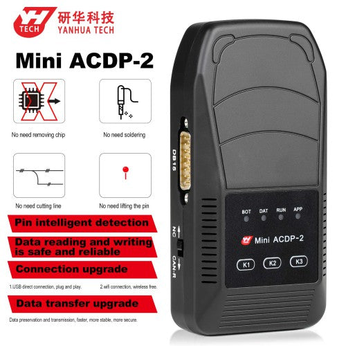 برنامج Yanhua Mini ACDP Master مع Module10 Porsche BCM Key Programming Support All Key Lost