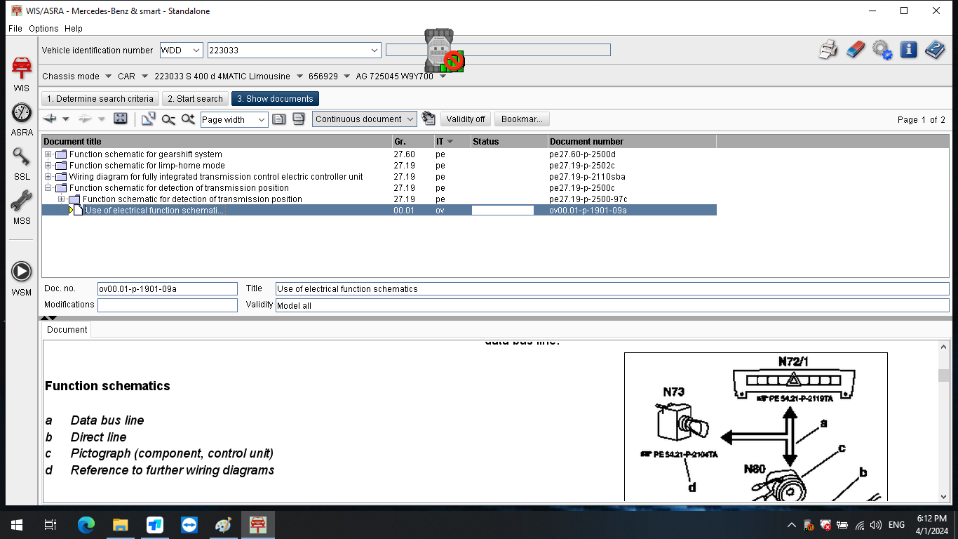 V2024.09 Benz Xentry Diagnostic & Programming Software For Mercedes installed in SSD/HDD