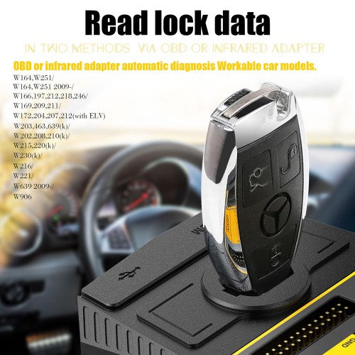 Xhorse VVDI MB BGA Tool V5.1.6 For Mercedes Benz Key Programmer with One Year Unlimited Token