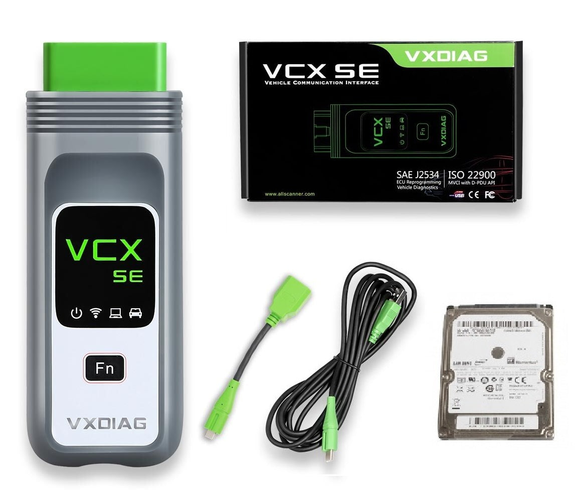 VXDIAG VCX SE 6154 OBD2 Diagnostic Tool Support DOIP for VW, AUDI, SKODA, SEAT Bentley & Lamborghini V9.10 Software and Engineering V14.0.0