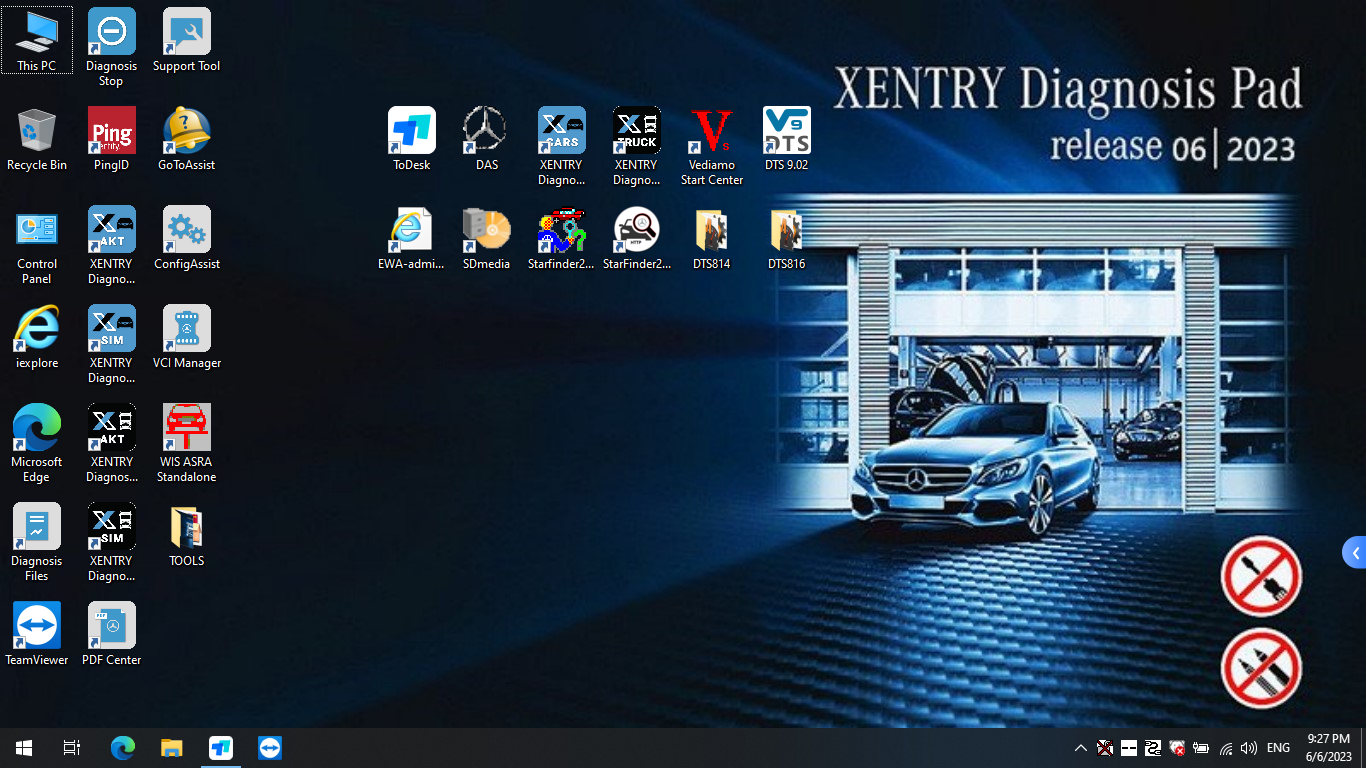 XENTRYStar diagnosis software  V2023.06