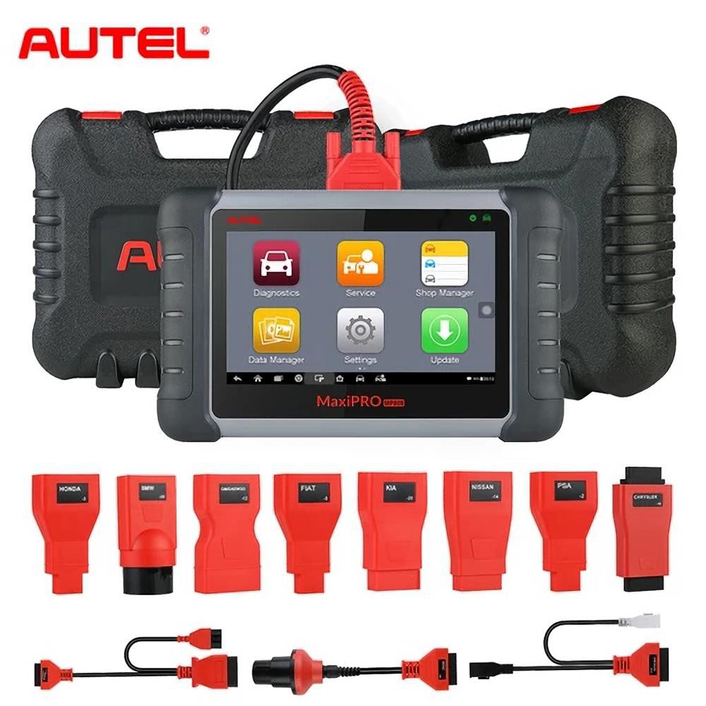 Autel MaxiPro MP808K Bi-Directional Control Key Coding Diagnostic Tool with Complete OBDI Adapters (Same as DS808K) - VXDAS Official Store