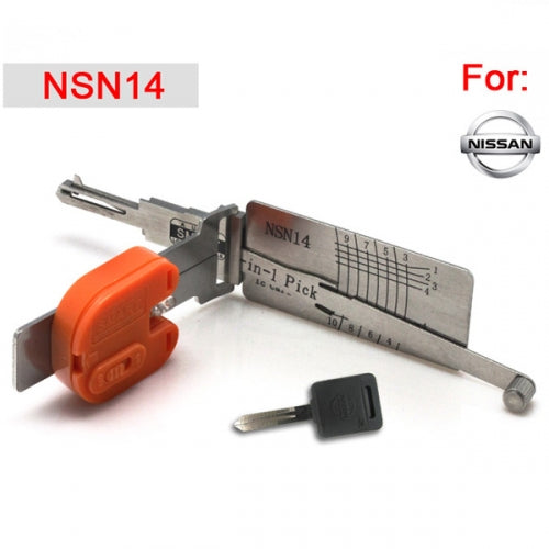 NSN14 Smart 2 in 1 Auto Pick And Decoder For Nissan Auto Pick Tools For Locksmith With High Quality - VXDAS Official Store