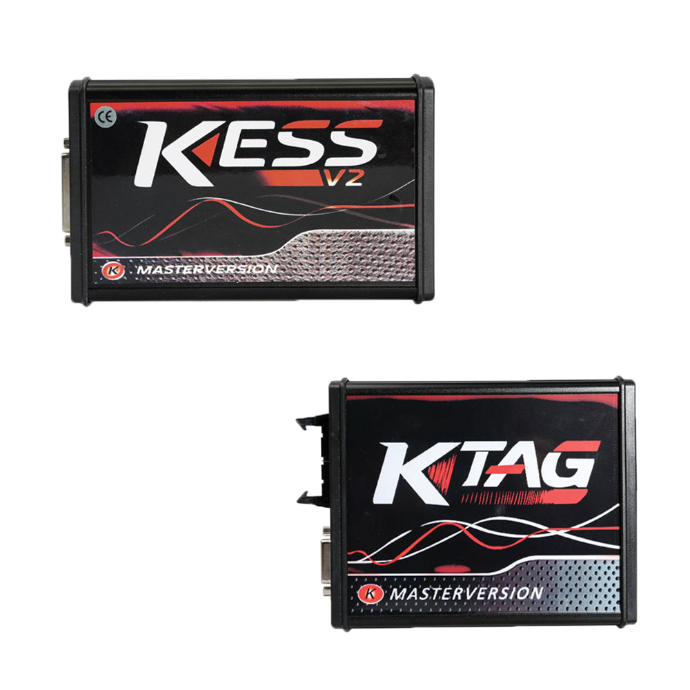 European Version KESS V2 Red PCB for V5.017 KSuite V2.8 No Tokens  Diagnostic Tools
