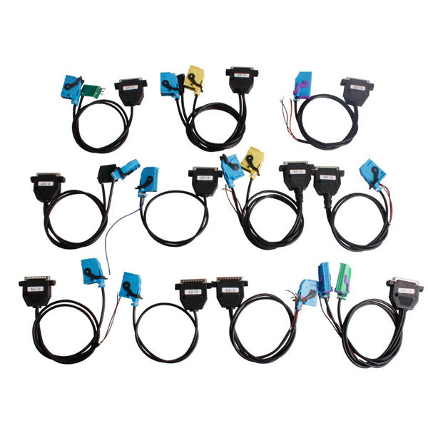 Full Set Cables for Digiprog III Digiprog 3 Odometer Programmer - VXDAS Official Store