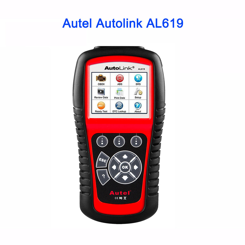 Autel AutoLink AL619 Engine, ABS, SRS  Auto Scanner Car Code Reader Automotive Tool Auto Code Reader - VXDAS Official Store