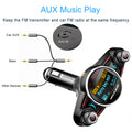 USB OFF Audio Car Receiver V4.0 MP3 TF Transmitter for JINSERTA X Charger AUX Bluetooth music iPhone Power ON Play FM Player - VXDAS Official Store