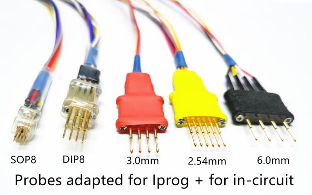 Probes Adapters for V84 Iprog+ Pro or Xprog Programmer in-circuit - VXDAS Official Store