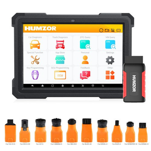 Humzor NexzDAS ND666 Plus Auto Diagnosis Tool OBD2 Scanner for Cars And Heavy Duty Trucks