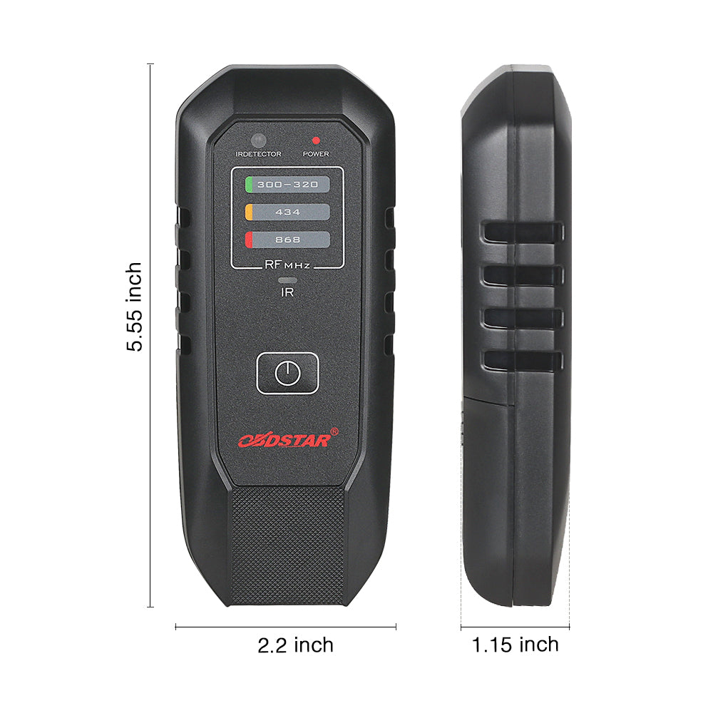 RT100 Remote Tester Frequency Infrared (IR) Fits 300Mhz/320M/434Mhz/868Mhz Detect Frequency - VXDAS Official Store